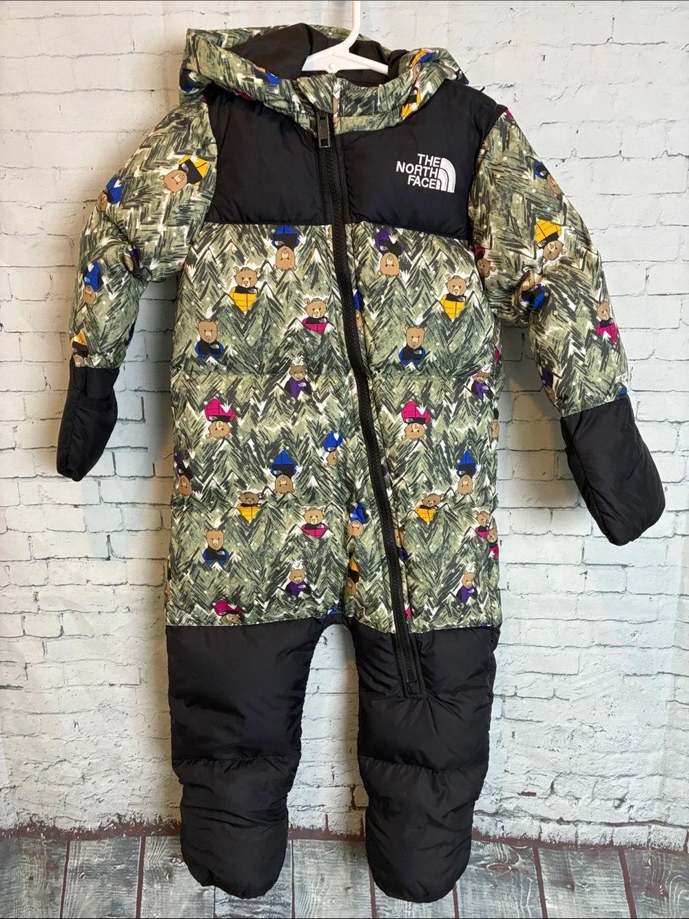 The North Face Baby Snowsuit North Face 1996 Retro Nupste Thyme Nupste Forest